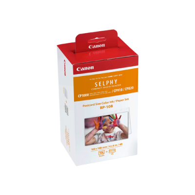 Canon (RP-108) Photo Cartridge, 108 Pages Canon (RP-108) Photo Cartridge, 108 Pages